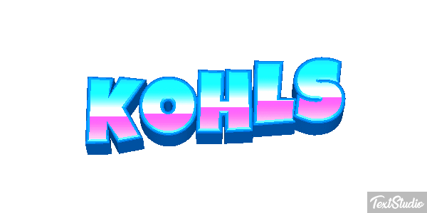 Kohls Text effect