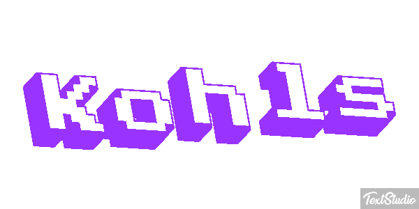 Kohls Text effect