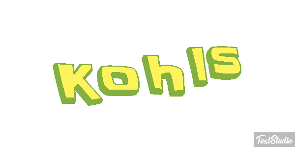 Kohls Text effect