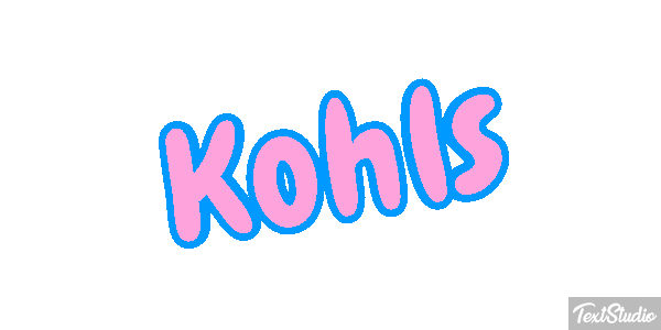 Kohls Text effect