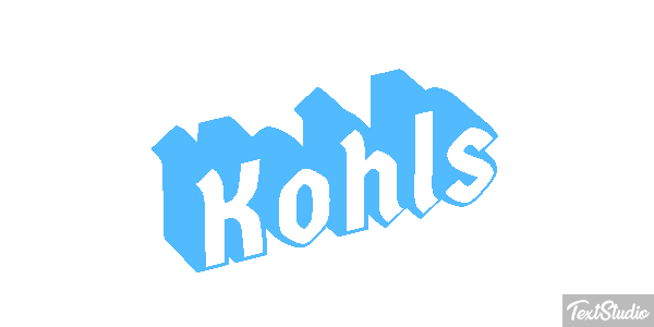 Kohls Text effect