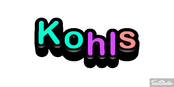 Kohls Text effect