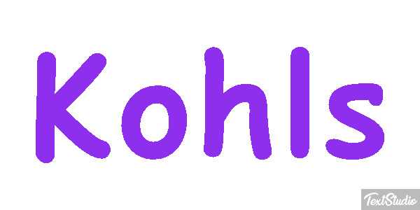 Kohls Text effect
