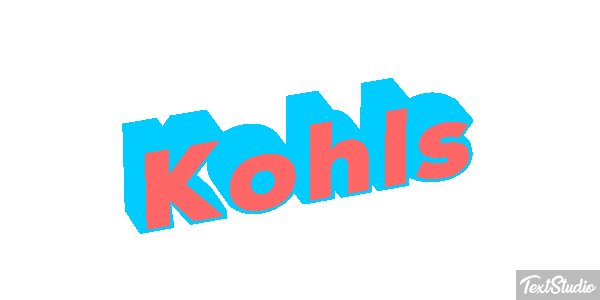 Kohls Text effect