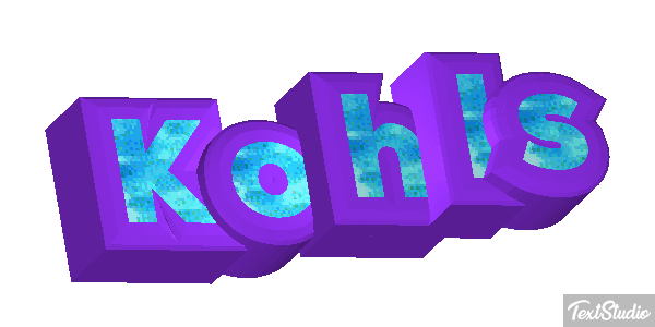 Kohls Text effect