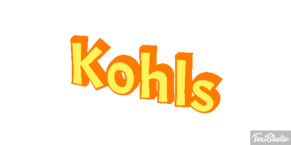 Kohls Text effect