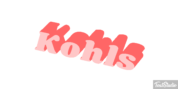 Kohls Text effect