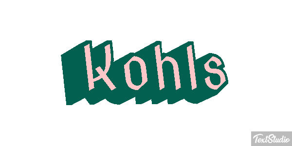 Kohls Text effect