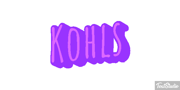 Kohls Text effect