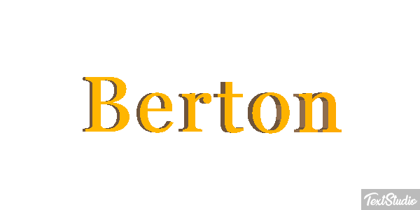 Berton Effetto testo
