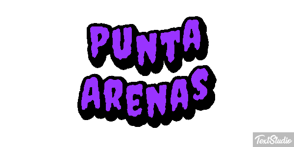Punta Arenas テキスト効果