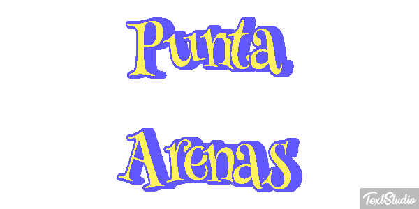 Punta Arenas テキスト効果