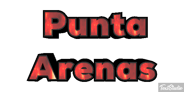Punta Arenas テキスト効果