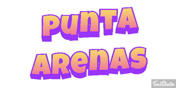 Punta Arenas テキスト効果