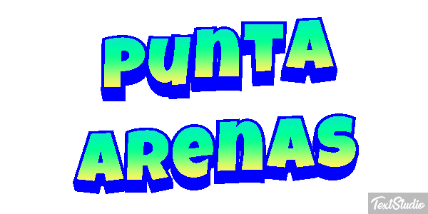 Punta Arenas テキスト効果
