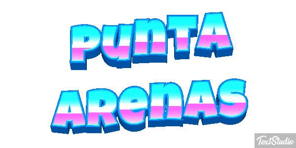 Punta Arenas テキスト効果