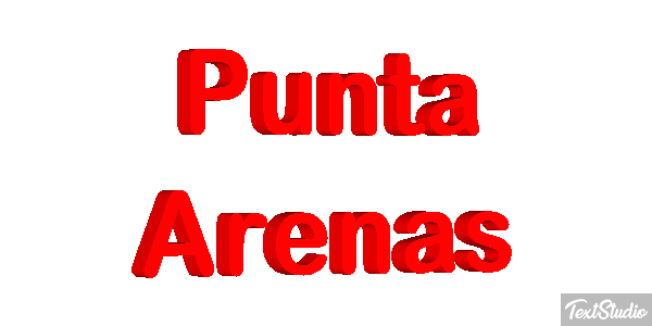 Punta Arenas テキスト効果