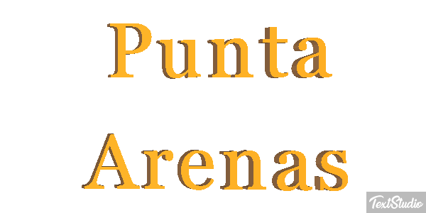 Punta Arenas テキスト効果