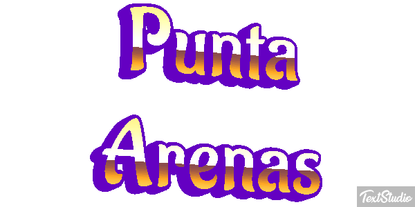 Punta Arenas テキスト効果