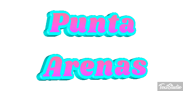 Punta Arenas テキスト効果
