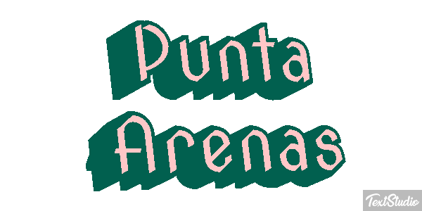 Punta Arenas テキスト効果