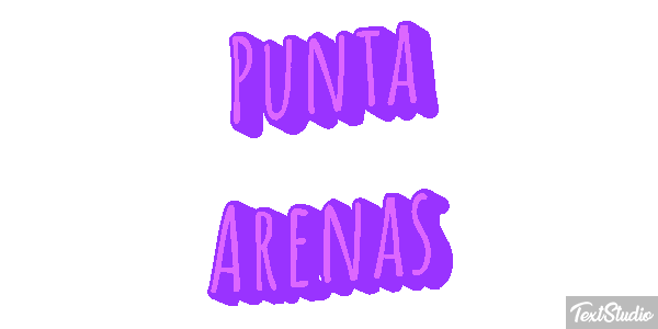 Punta Arenas テキスト効果