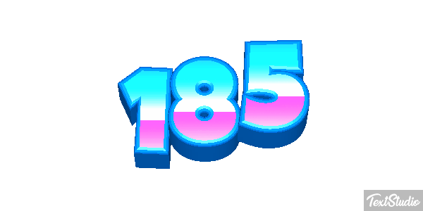 185 Efecto de texto