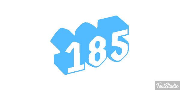 185 Efecto de texto