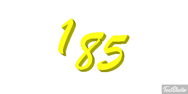 185 Efecto de texto