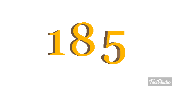 185 Efecto de texto