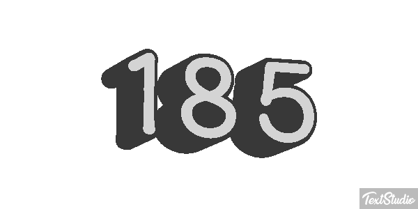 185 Efecto de texto
