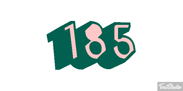 185 Efecto de texto