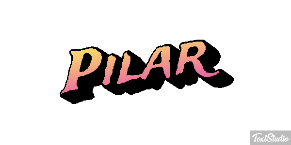 Pilar Effetto testo