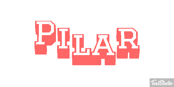 Pilar Effetto testo