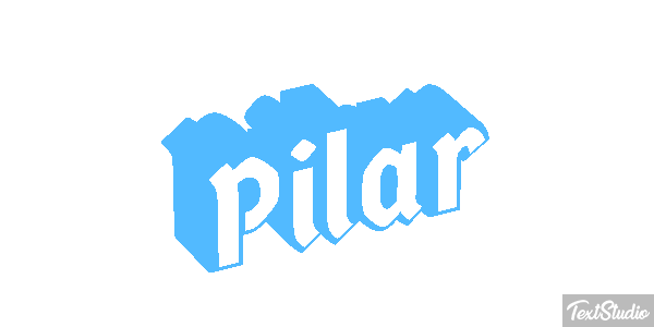 Pilar Effetto testo