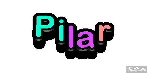 Pilar Effetto testo