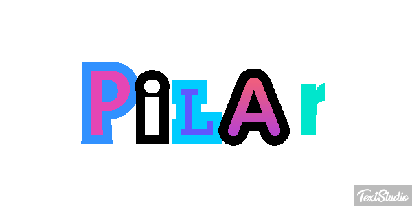 Pilar Effetto testo