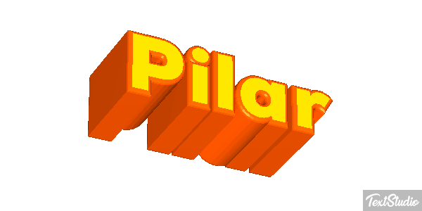 Pilar Effetto testo