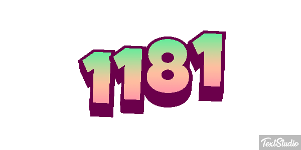 1181 テキスト効果