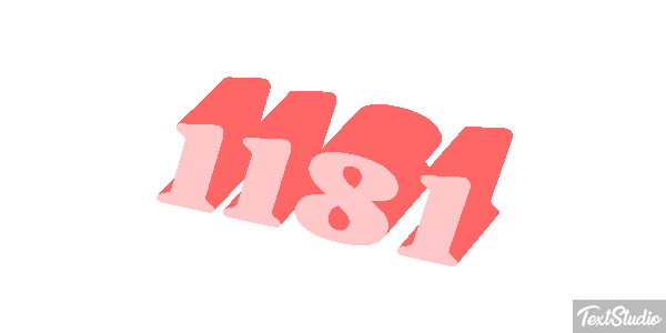 1181 テキスト効果