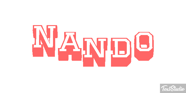 Nando Efekt tekstowy