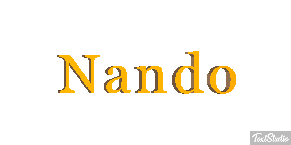 Nando Efekt tekstowy