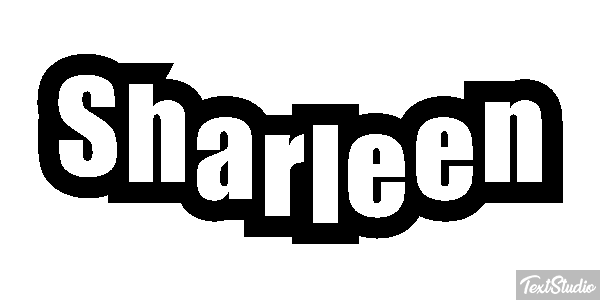 Sharleen Text effect