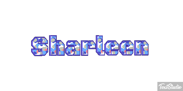 Sharleen Text effect