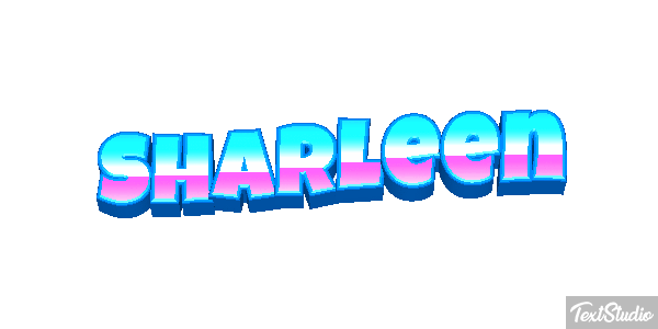 Sharleen Text effect