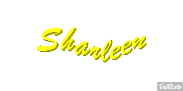 Sharleen Text effect