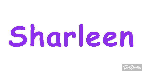 Sharleen Text effect