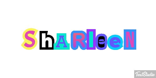 Sharleen Text effect
