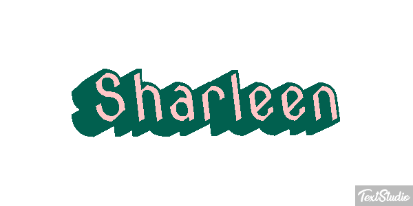 Sharleen Text effect