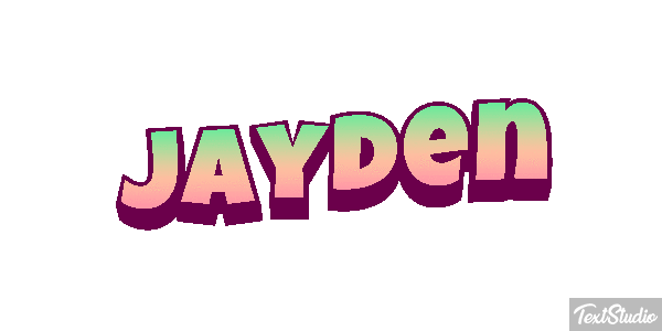 Jayden Effet de texte